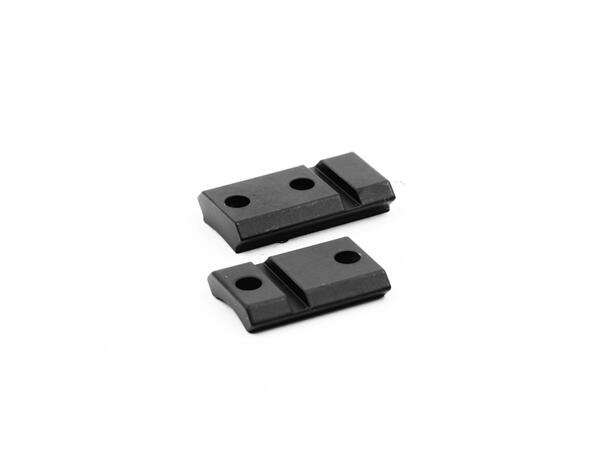Warne Basesett Bergara/Rem700/101 Sort Basesett M902/876M, For Weaver/Picatinny 